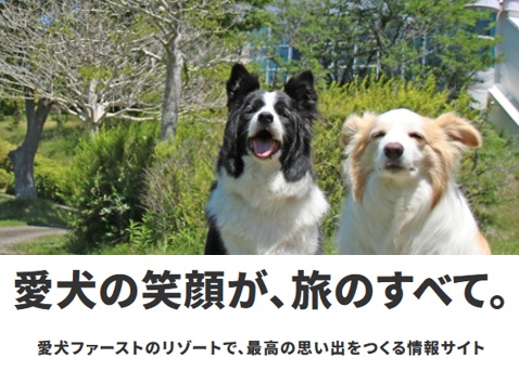 愛犬との旅をもっと楽しく、もっと安心に♪全国各地の観光情報や旅行準備ガイドをお届け！